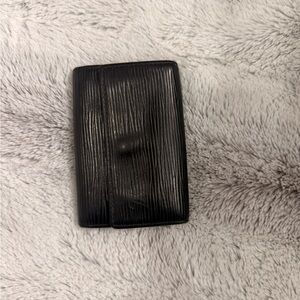 Louis Vuitton Black Epi 6 ring Key holder